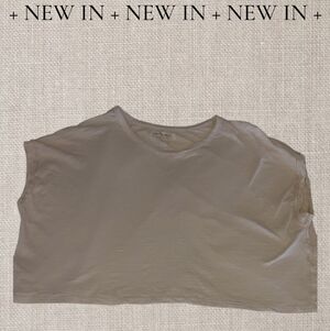 We The Free Relaxed Crop Tee - Light Beige